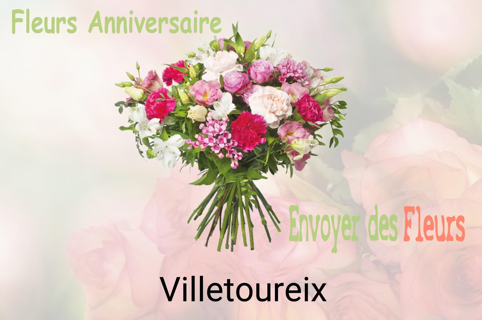 Bouquet de fleurs d’anniversaire livré à Villetoureix