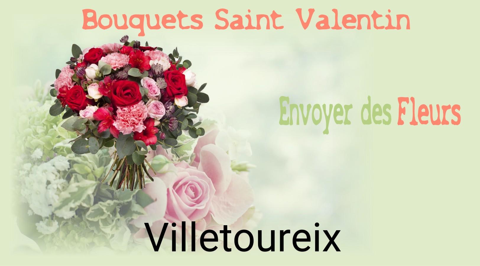 Roses de Saint-Valentin livrées à Villetoureix
